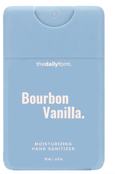 Label 1 (Bourbon Vanilla Hand Sanitizer Label 1)